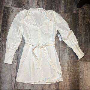 NWT Shades of rose | button up shirt dress